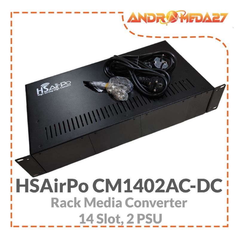 Rak Media Converter Fiber Optic untuk HTB Netlink Zimmlink HsAirpo