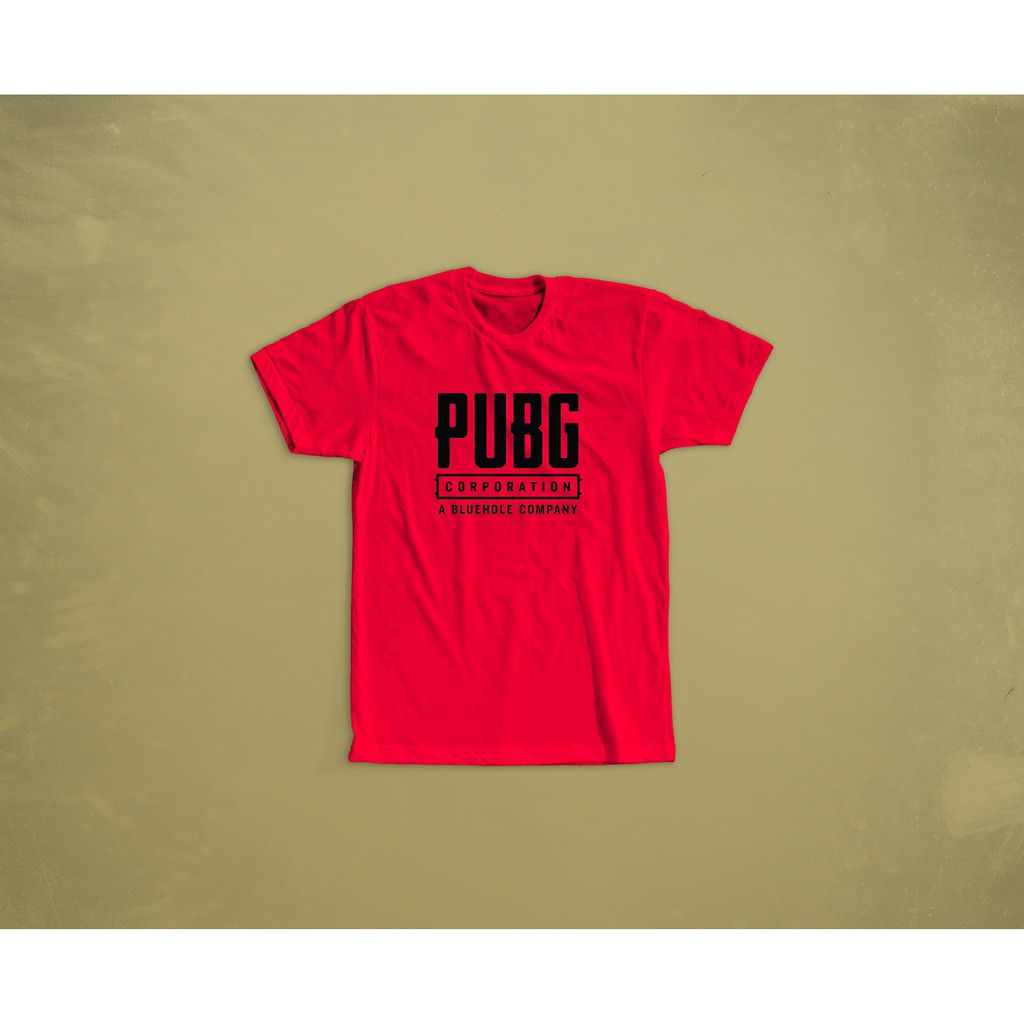 KAOS TSHIRT COMBED 30S PUBG CORPORATION A BLUEHOLE COMPANY