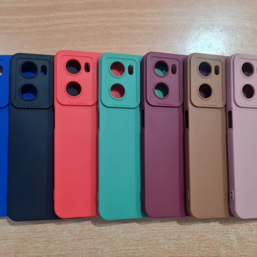 OPPO A17 A17K A77S A57 2022 A5S A7 A12 F9 CASE PRO CAMERA SILIKON KARET COLOUR SOFTCASE CASING WARNA PROTECT CAMERA COVER PELINDUNG KAMERA OPPO A5S OPPO A7 OPPO A12 OPPO F9