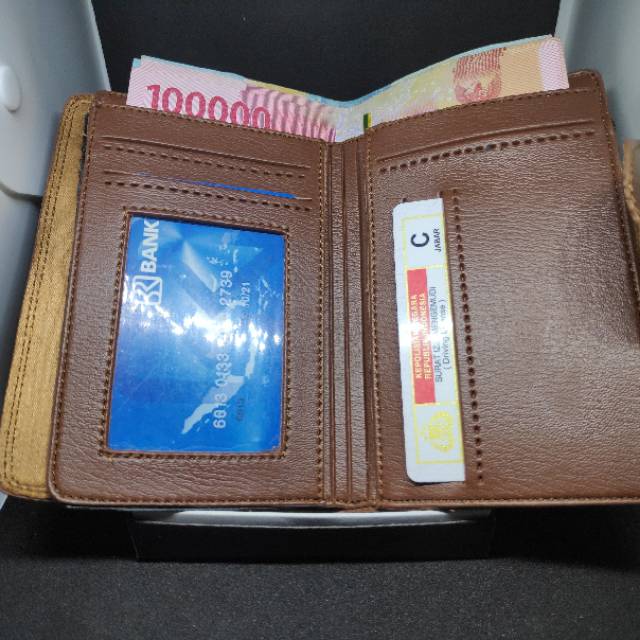 Dompet pria tanggung kancing / dompet pria murah