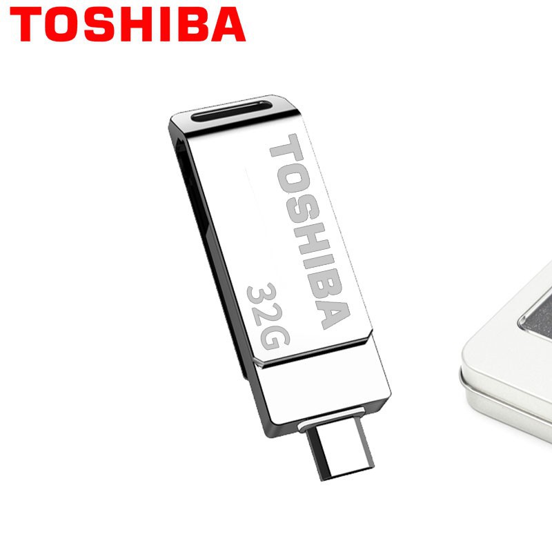 Metal USB 128GB 32GB OTG Flash disk