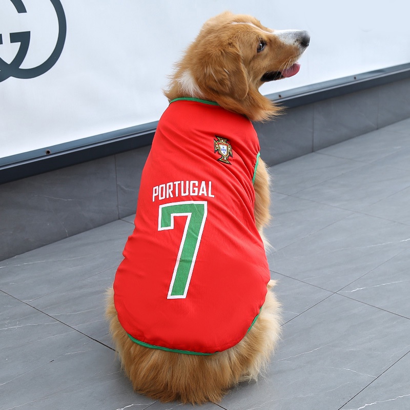 Kaos Jersey Anjing Golden Retriever Ukuran XS-6XL Untuk Musim Panas