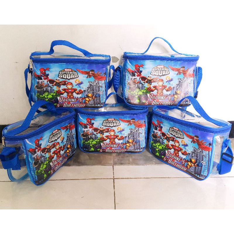 Tas slempang mika souvenir gambar printing.free desain gambar