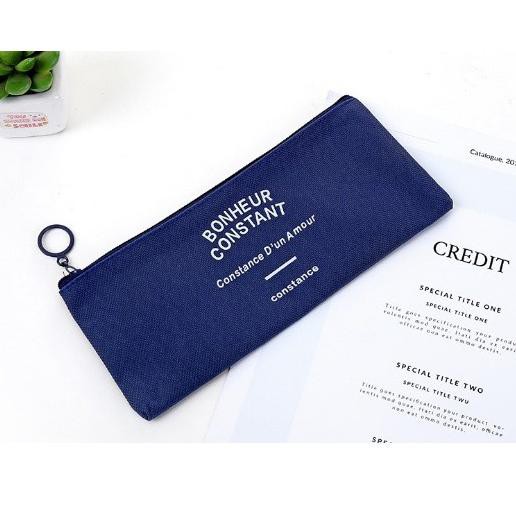 

*Terlaku* ⇏ EDW 935 Tempat Pensil Canvas Bonheur Constant Pencil Case Stationery Organizer ATK ↮ Sta