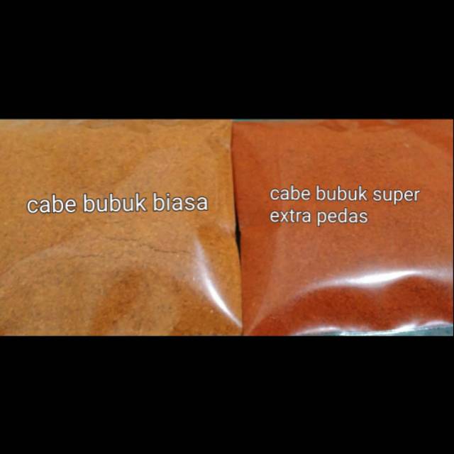 Cabe kecil bubuk balado super extra pedas 1Kg