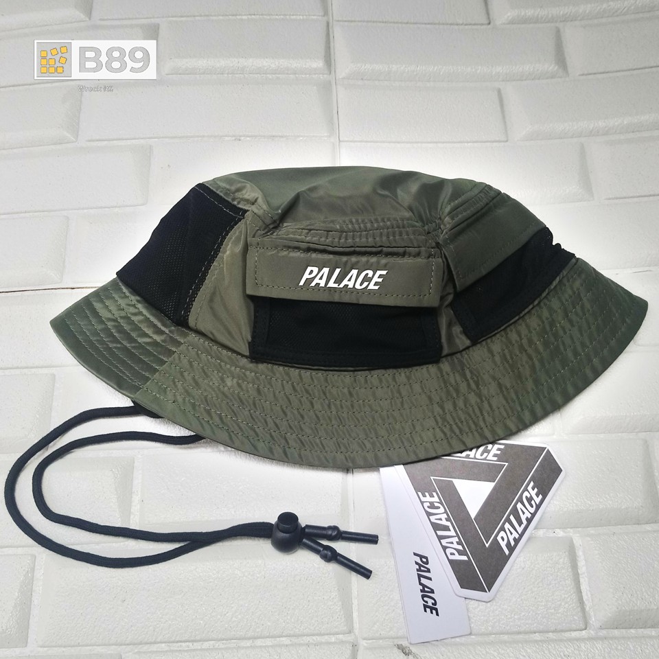 TOPI PALACE UTILITY SHELL BUCKET HAT ORIGINAL - OLIVE