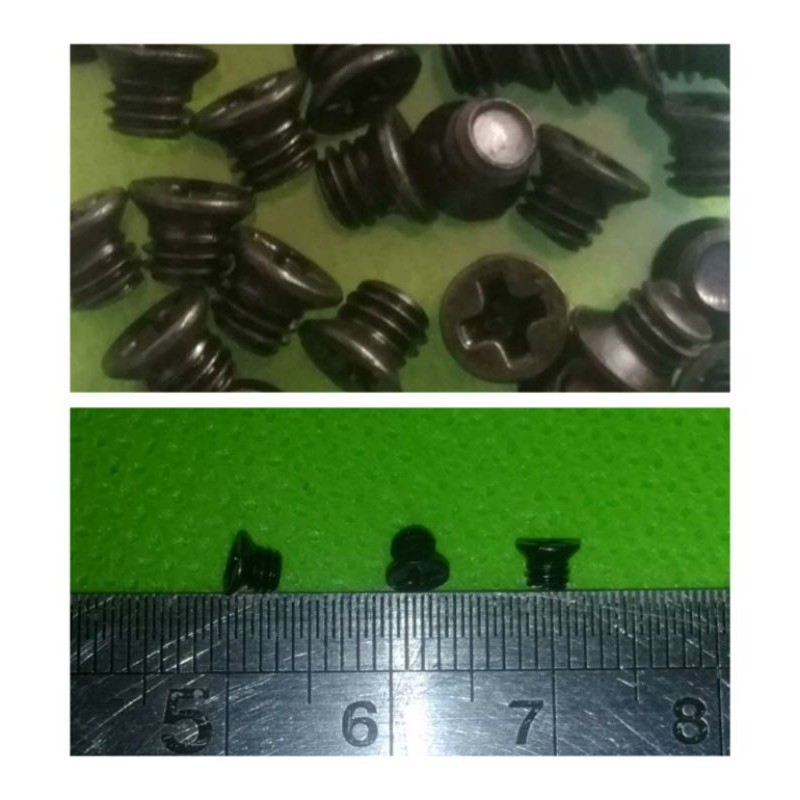 BAUT BAUD SEKRUP SKRUP SCREW LAPTOP NOTEBOOK UNIVERSAL M3X3MM M3X3