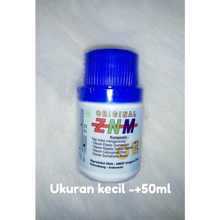Minyak ZNM Original BPOM ASLI Habib ukuran kecil -+50ml