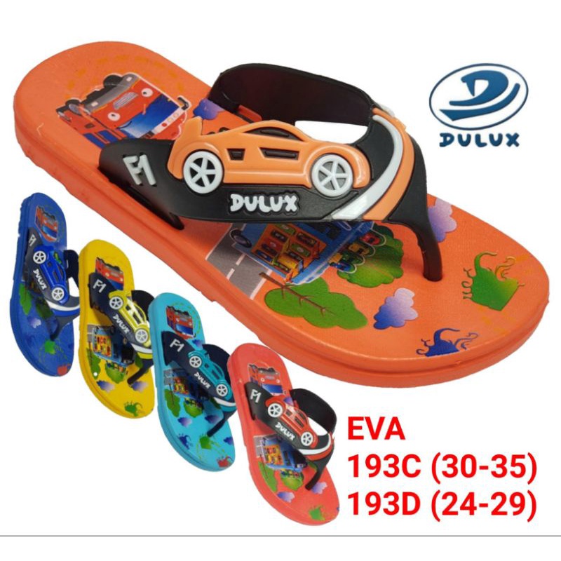 sandal jepit anak tayo, sandal dulux 193d uk 24-29