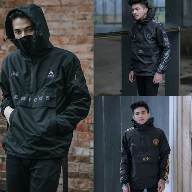 Jaket Pria Distro Genious Brand Lokal Original