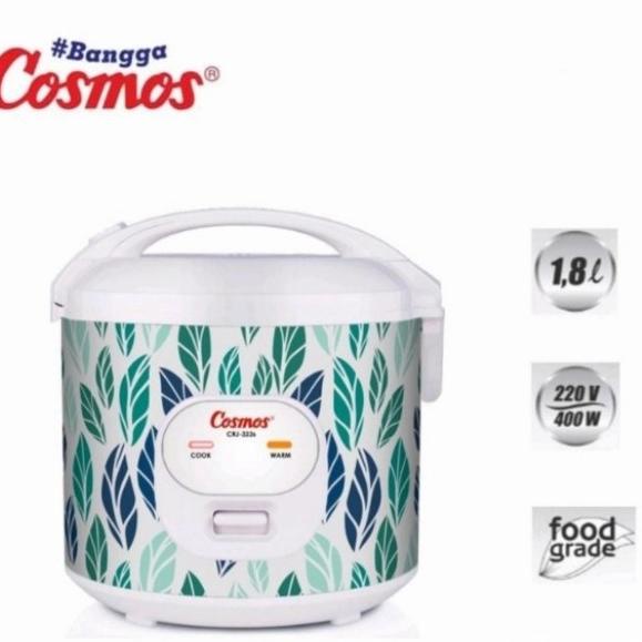 Rice Cooker Magic Com Cosmos CRJ-323 S (1,8 liter ) 100% ORI KHUSUS BATAM
