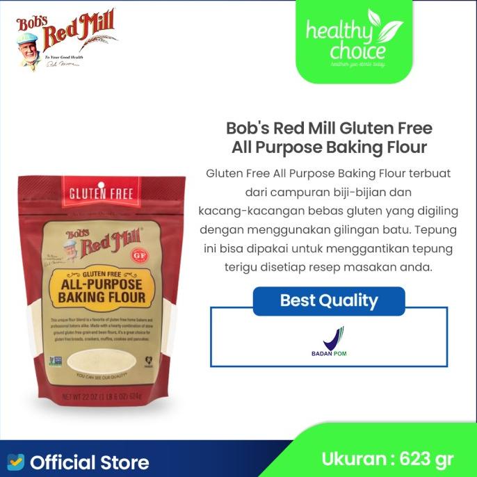 

vikriyansatyaveta5694 Bob's Red Mill Gluten Free All Purpose Baking Flour 623 gr TERLARIS TERPERCAYA ORIGINAL