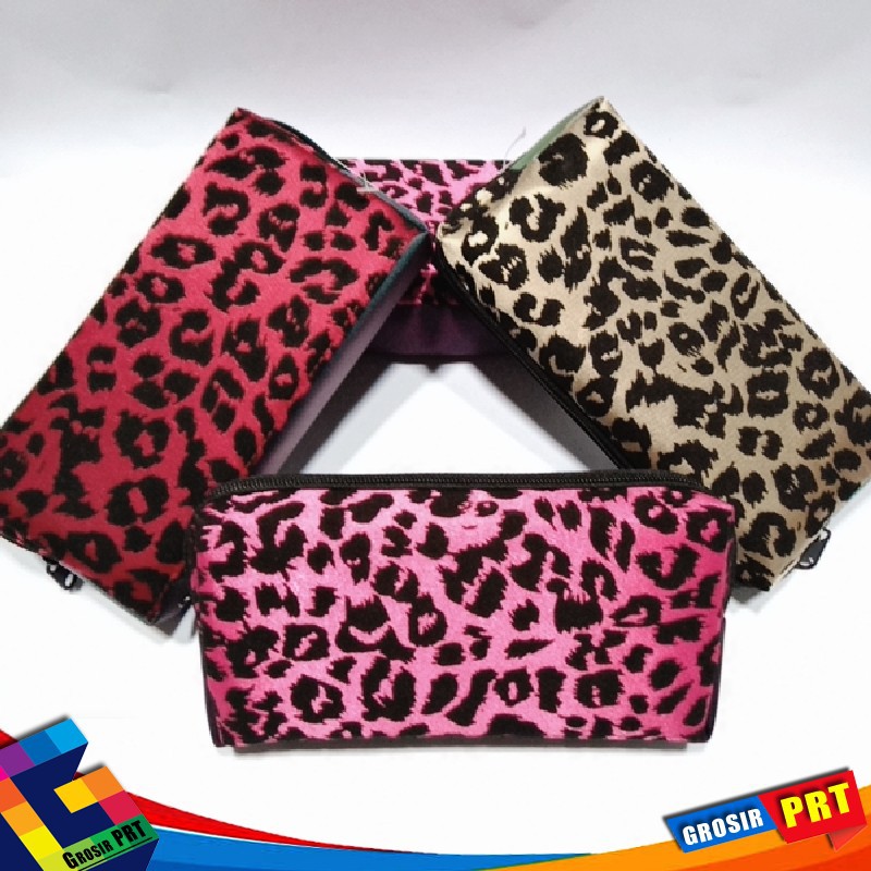 

ATK Tempat Pensil Dewasa | Dompet Wanita Motif Kulit Macan