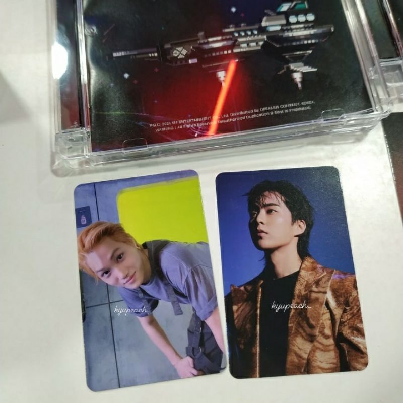 Exo don't fight the feeling jewel case Kai photocard Xiumin photocard