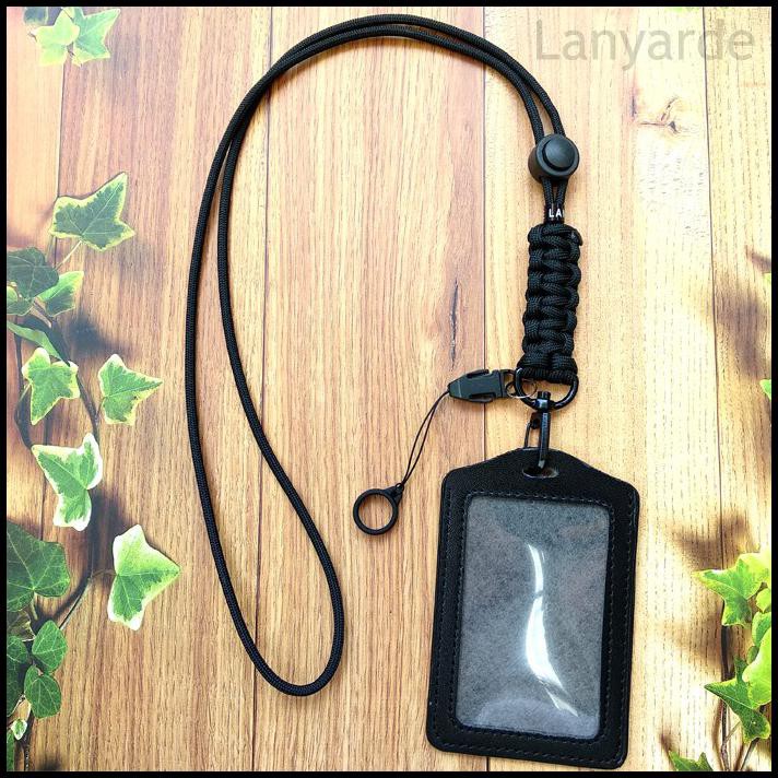 

(4252) Lanyard Cobra Simple Name Tag Id Card Holder Tali Leher Kartu