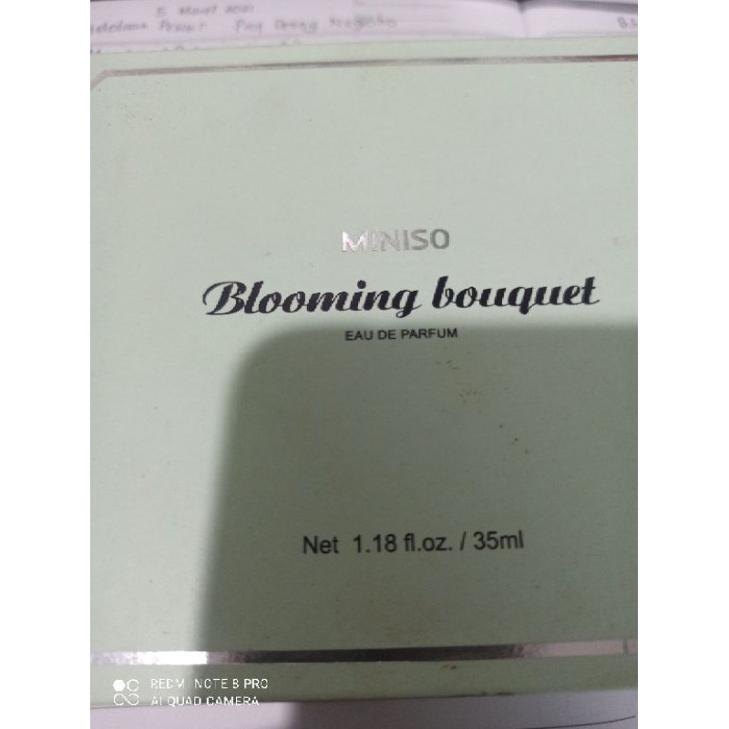 parfum miniso blooming bouquet 35 ml