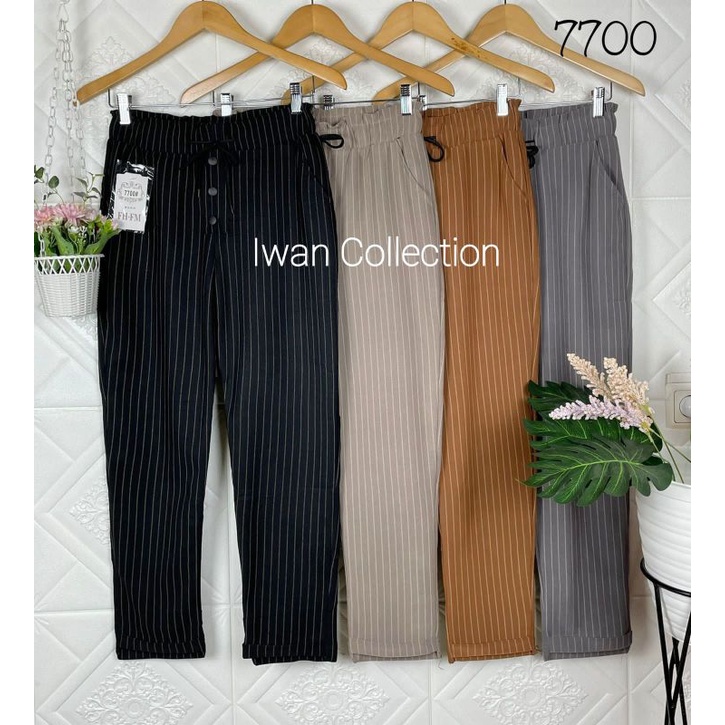 (New) Celana ZARA Import motif Salur FH.FM 7700#