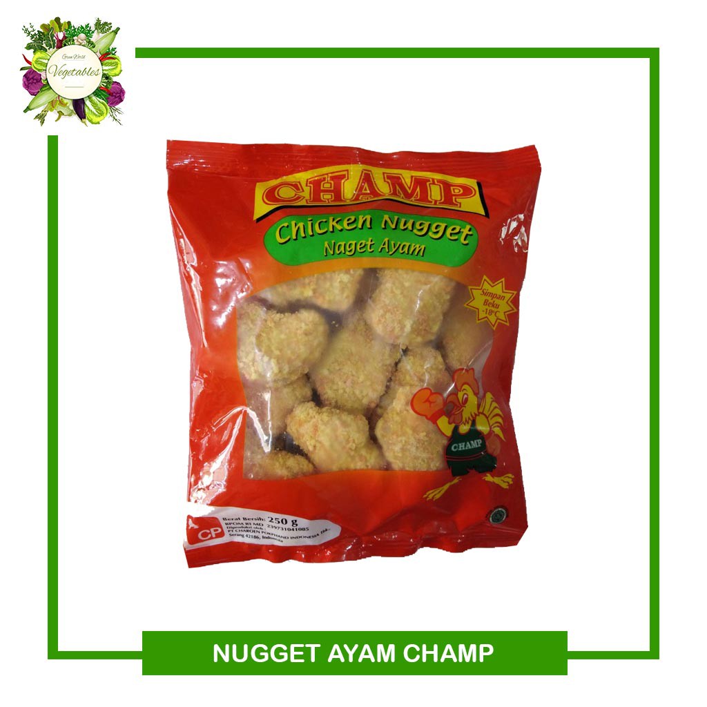 

Nuget Ayam Champ - Gerai Sayur Segar Depok