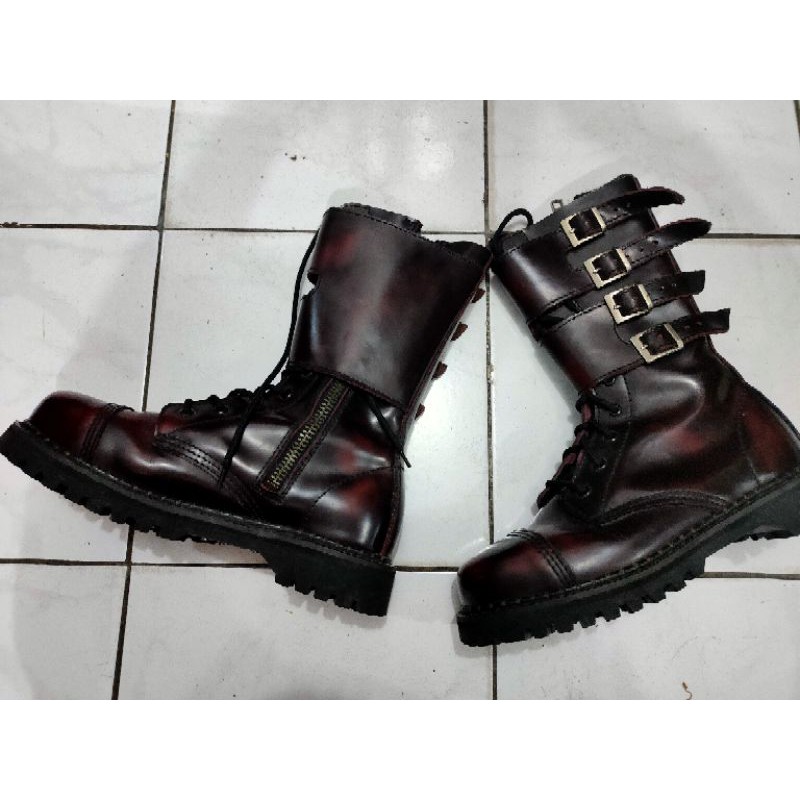 DEMONIA BOOTS COMBAT STEEL TOE