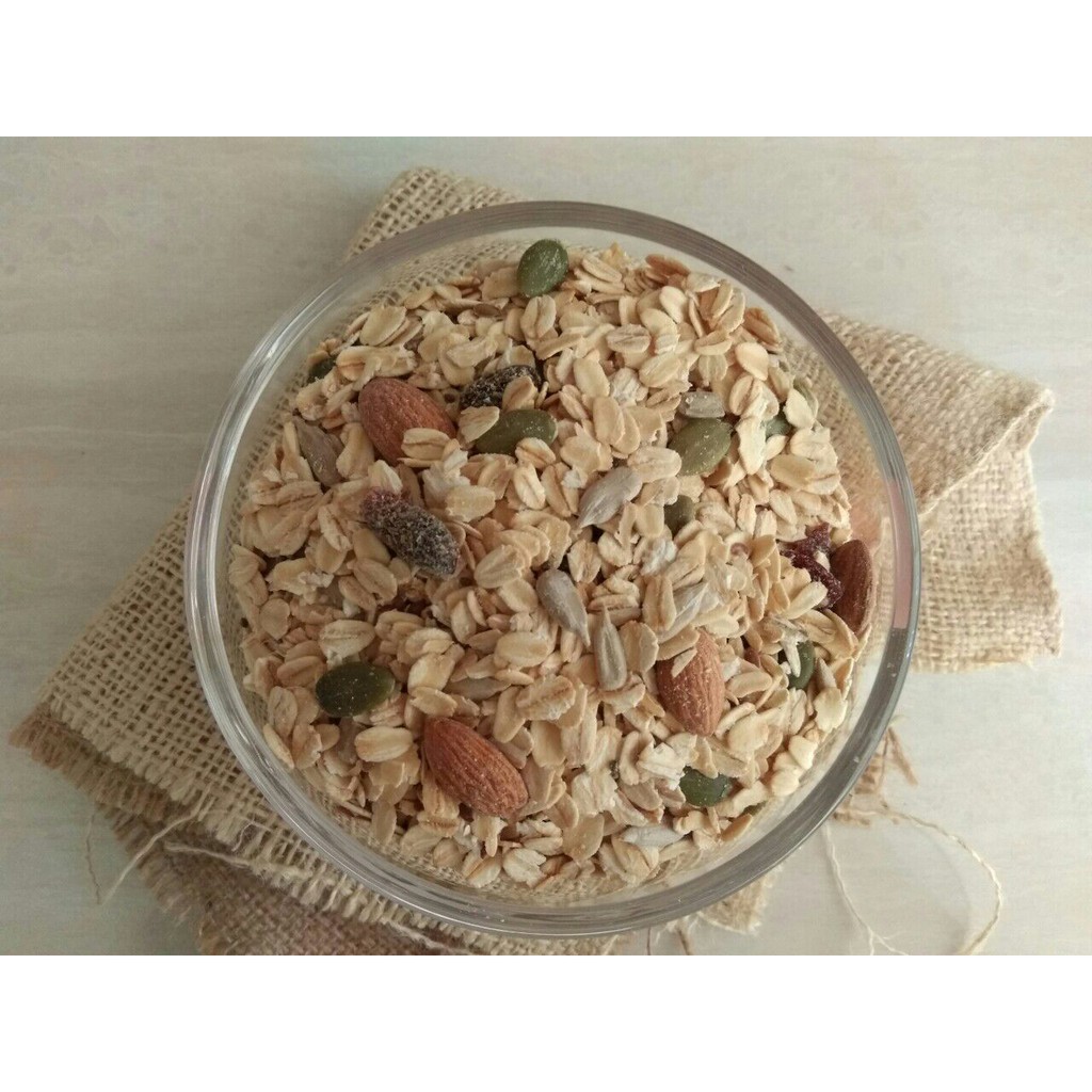 

Muesli Overnight Oat Verybery, Classic, Superfood, Blueberry 500gr