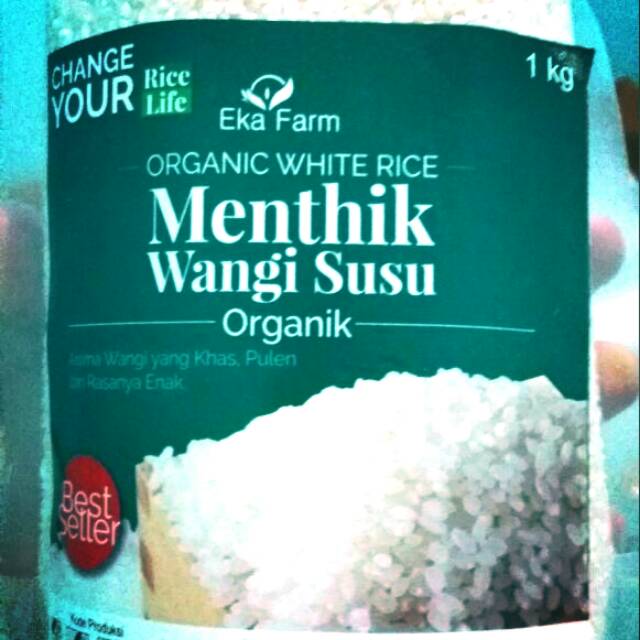 

Beras Organik Menthik Wangi Susu Eka Farm