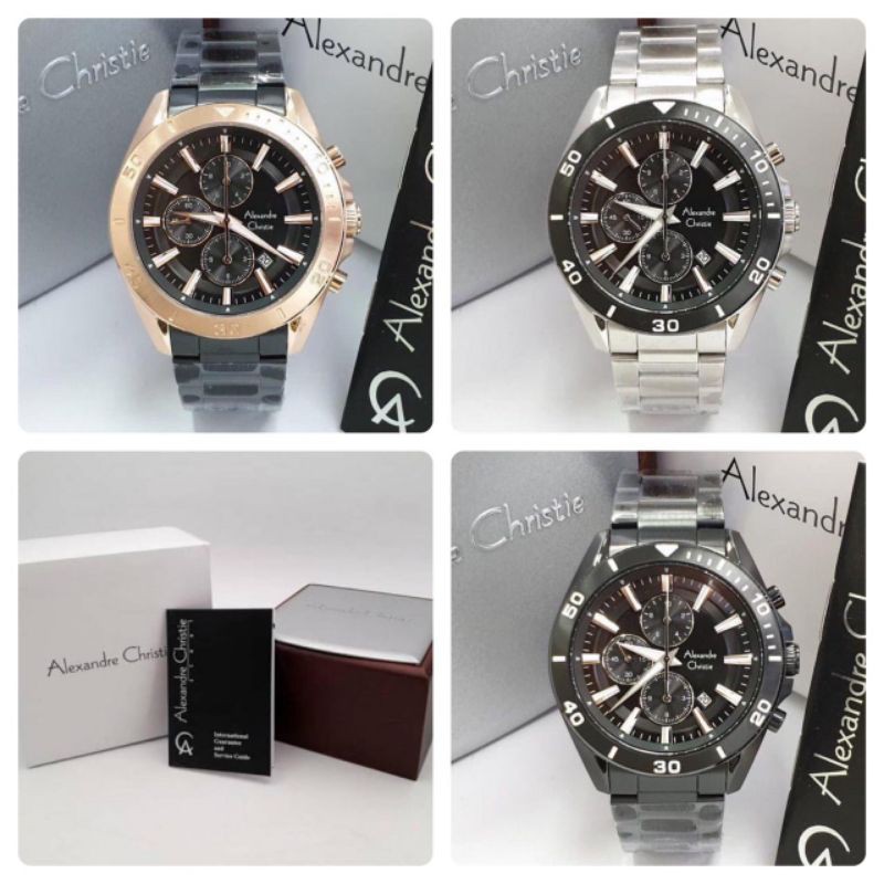 JAM TANGAN PRIA ALEXANDRE CHRISTIE 6525/AC6525MC/6525(ORIGINAL)