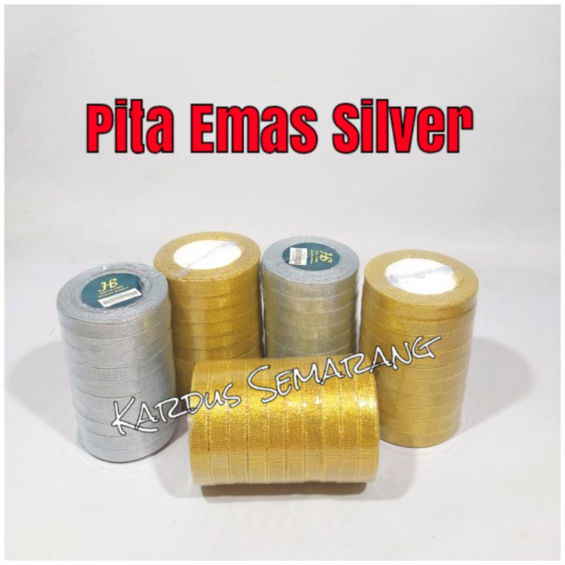 

PITA EMAS/SILVER GLITTER (1 ROLL 18 METER)