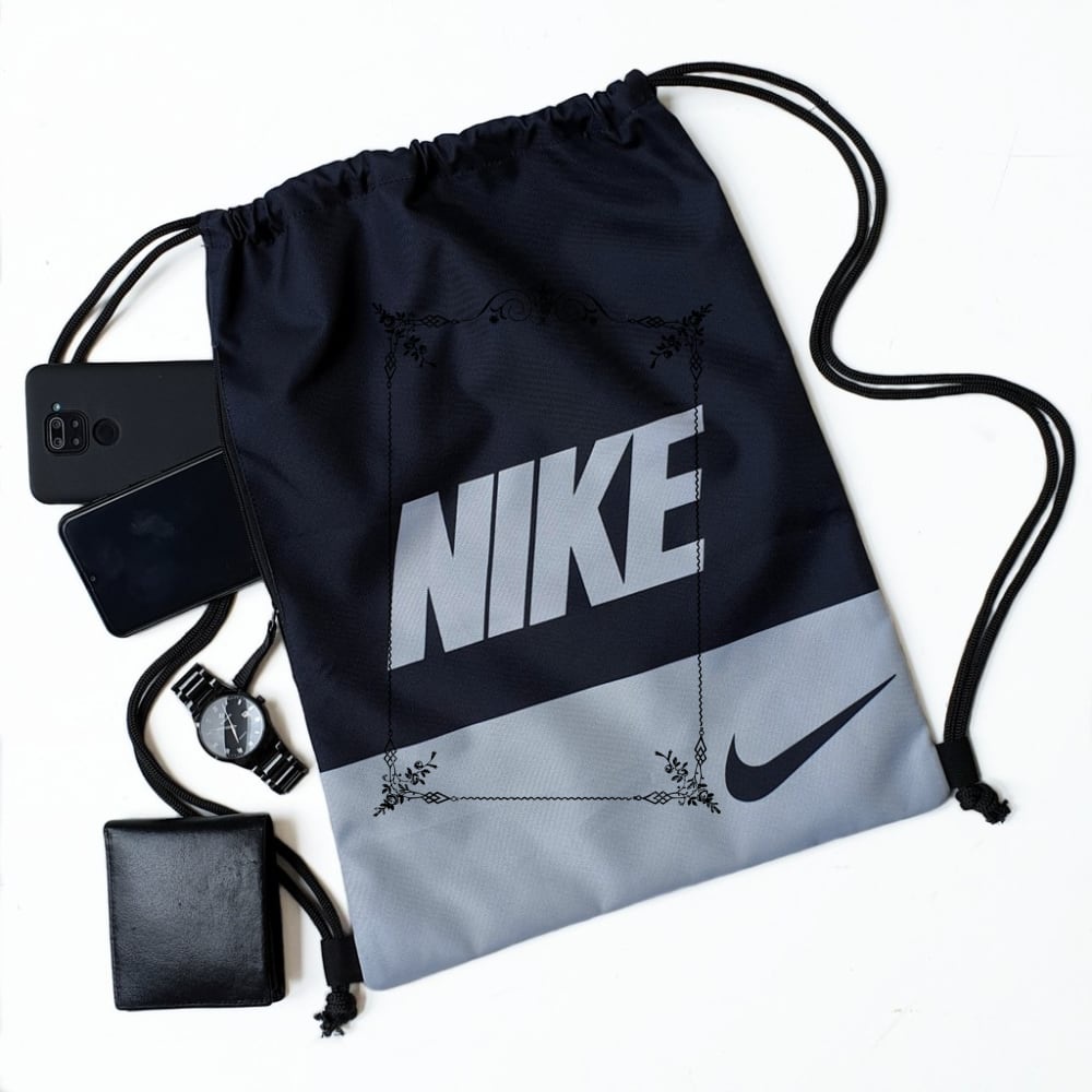 Murah Tas Serut Gymsack String Bag Tas Futsal Sepak Bola Nike (NK0022) Elegan