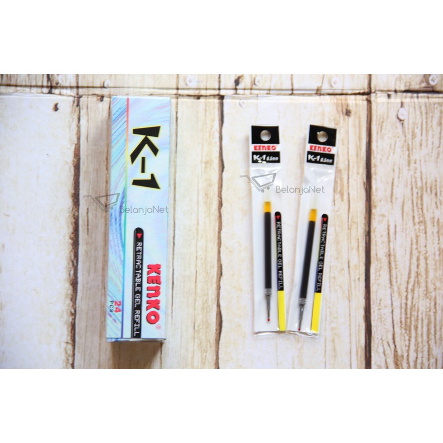 Refill Pen Gel | Refill Pulpen | Isi Ulang Kenko K-1 | Kenko K1 0.5 mm