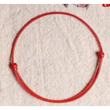 KB-02 Gelang Tali Kpop Kim Taehyung /Gelang keberuntungan V BTS TALI KOREA MERAH