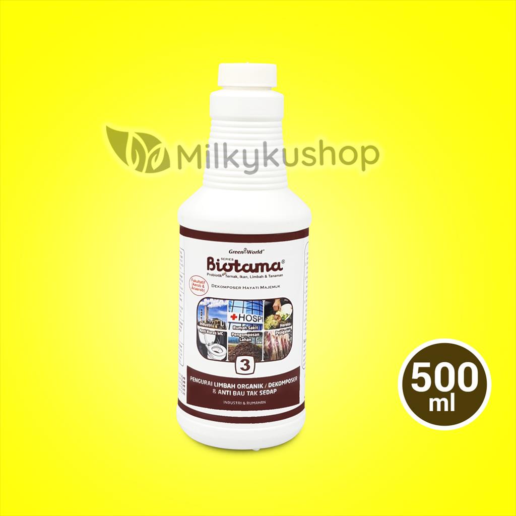 BIOTAMA 3 PENGURAI LIMBAH ORGANIK 500 ML DEKOMPOSER ANTI BAU