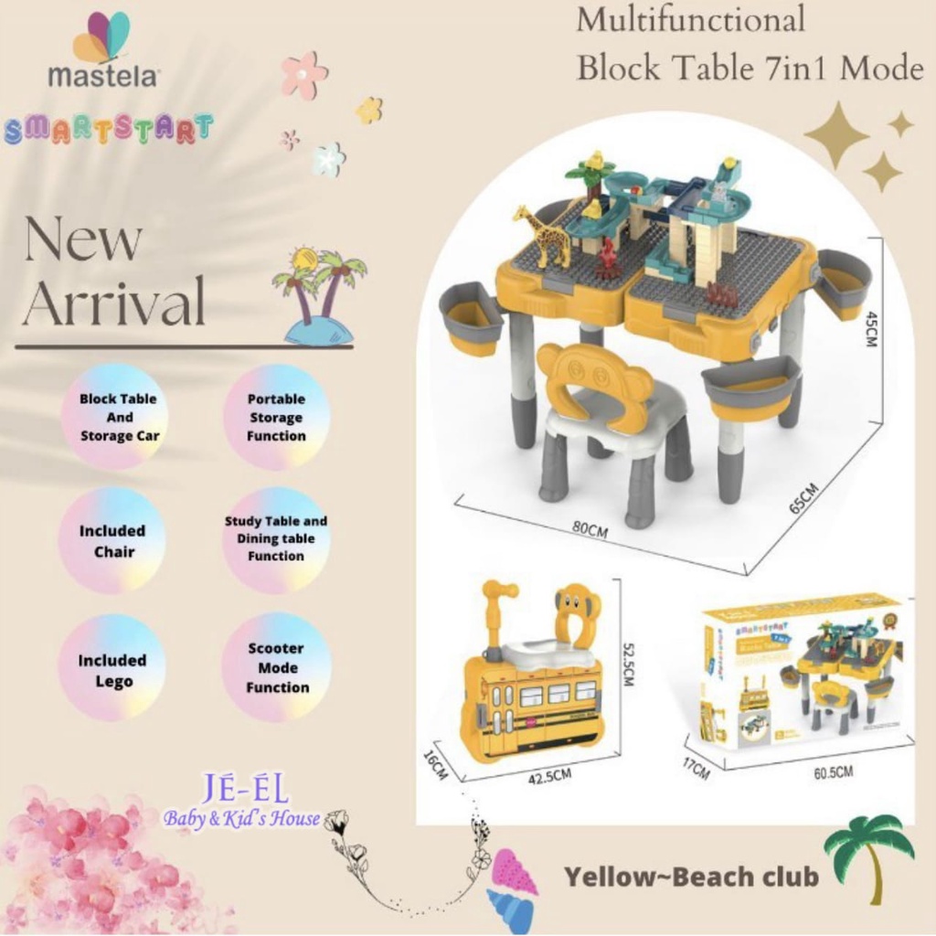 Mastela  X Smartstart Multifunction Block Table 7in1 Mode