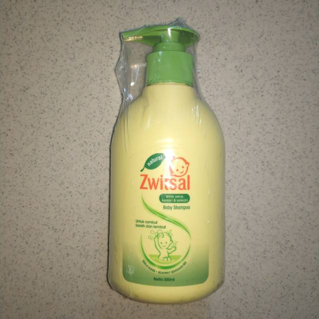 Zwitsal Natural Baby Shampoo 300ml Pump