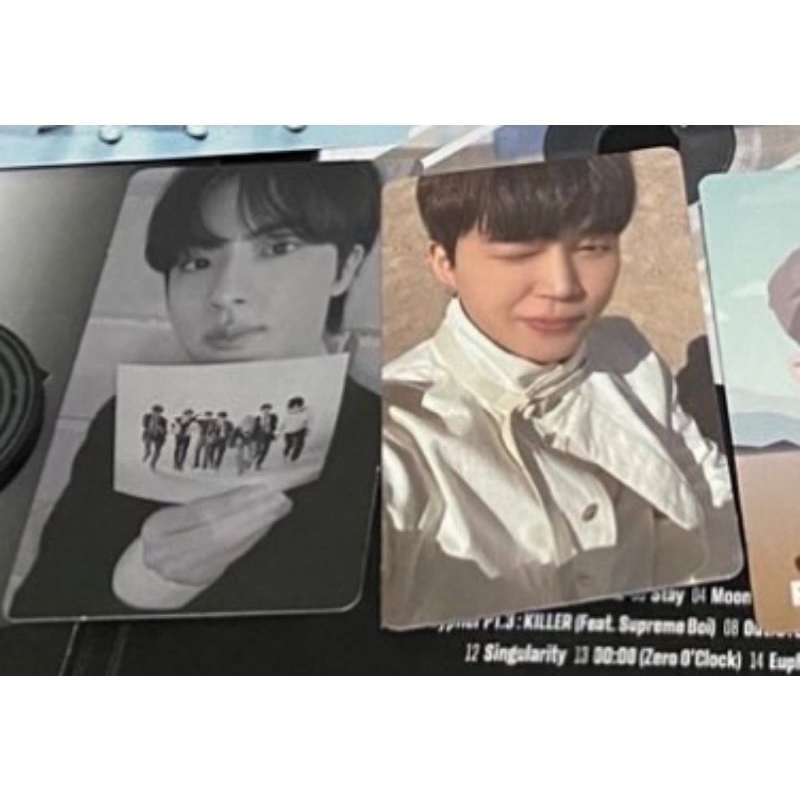 SALE BTS PROOF OFFICIAL POB Jimin, POB Jin, PC proof member