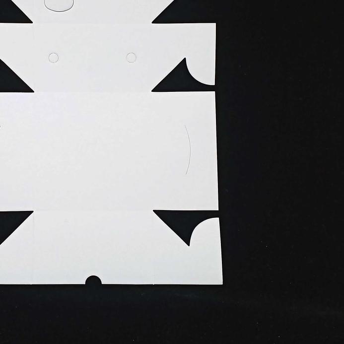 

♧ KOTAK SNACK BOX - DUS KUE KEMASAN MAKANAN - UK 12X12 - POLOS - ISI 100 PCS JAKARTA ➯