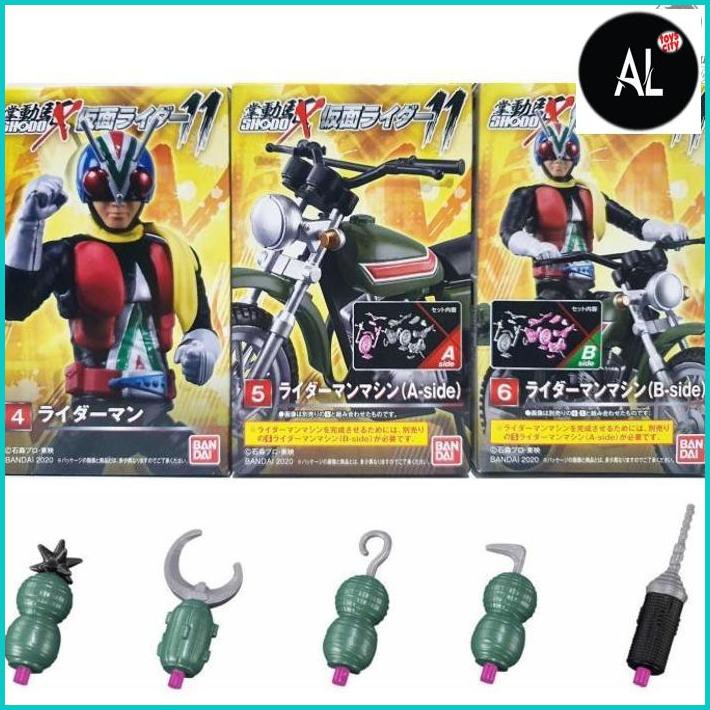 Al Shodo-X Kamen Rider 11 Kamen Rider Man Riderman Machine