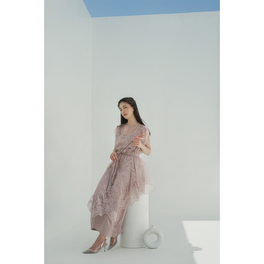 Aura Label - Arabella Dress in Pink