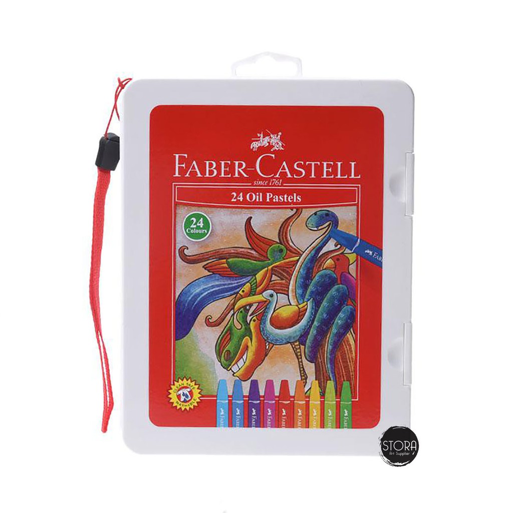 

Faber Castell Hexagonal Oil Pastel Crayon 24 Colours