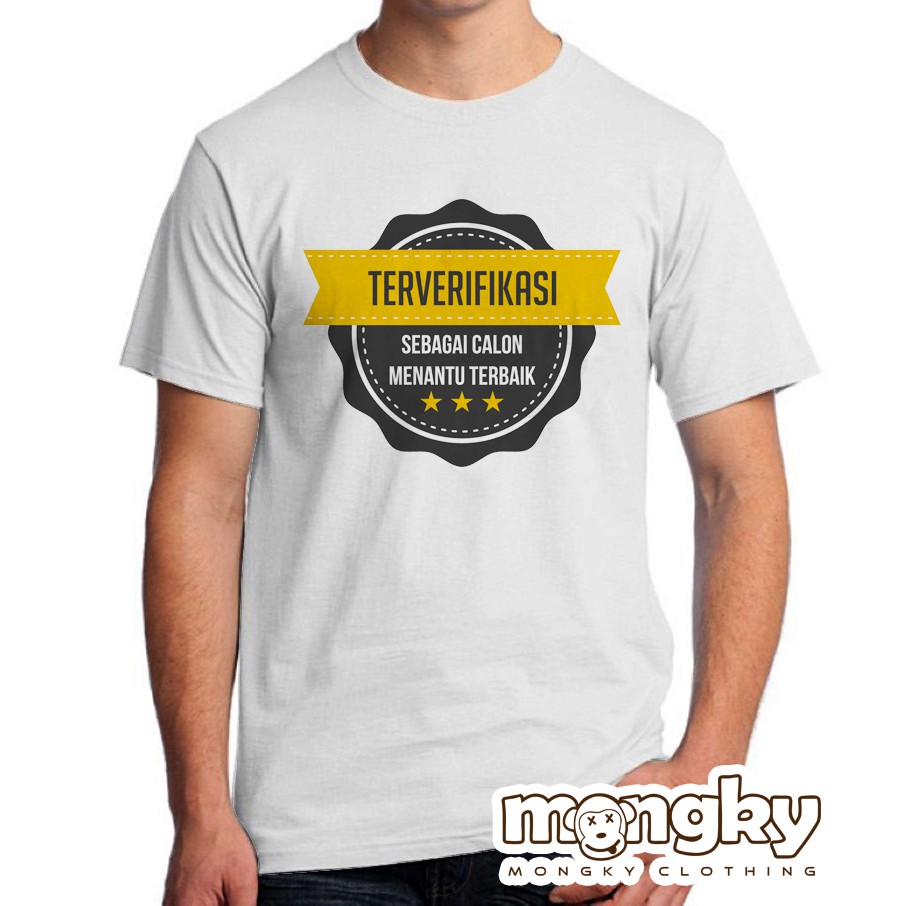 kaos verifikasi menantu terbaik