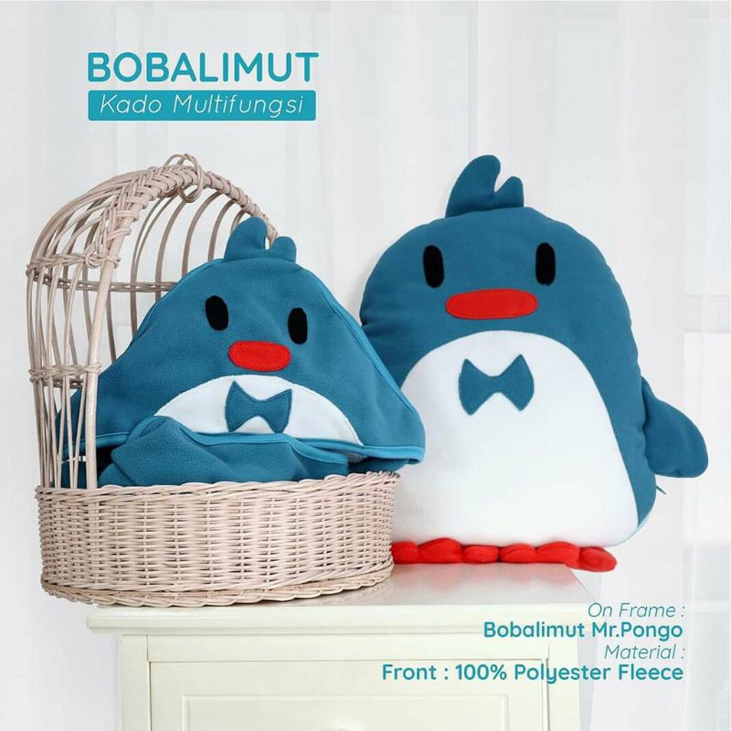 Cuddleme Bobalimut Boneka Bantal Selimut Cuddle me