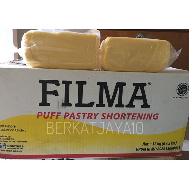 KORSVET SHORTENING Puff Pastry Filma Shortening Margarine Repack 500