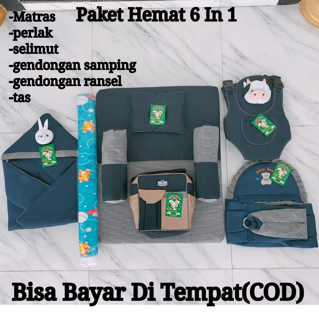 TERMURAH !!! PAKET HEMAT 6IN1 PAKET PERLENGKAPAN BAYI