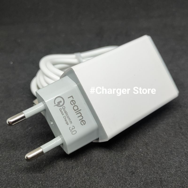 Charger Realme 15W 3.1A Fast Charging Fast Charger 3.0 ORIGINAL Micro USB