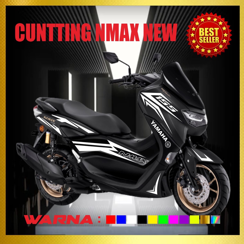 STICKER CUTTING NMAX BARU CUTTING STICKER LIS BODI NMAX KEREN