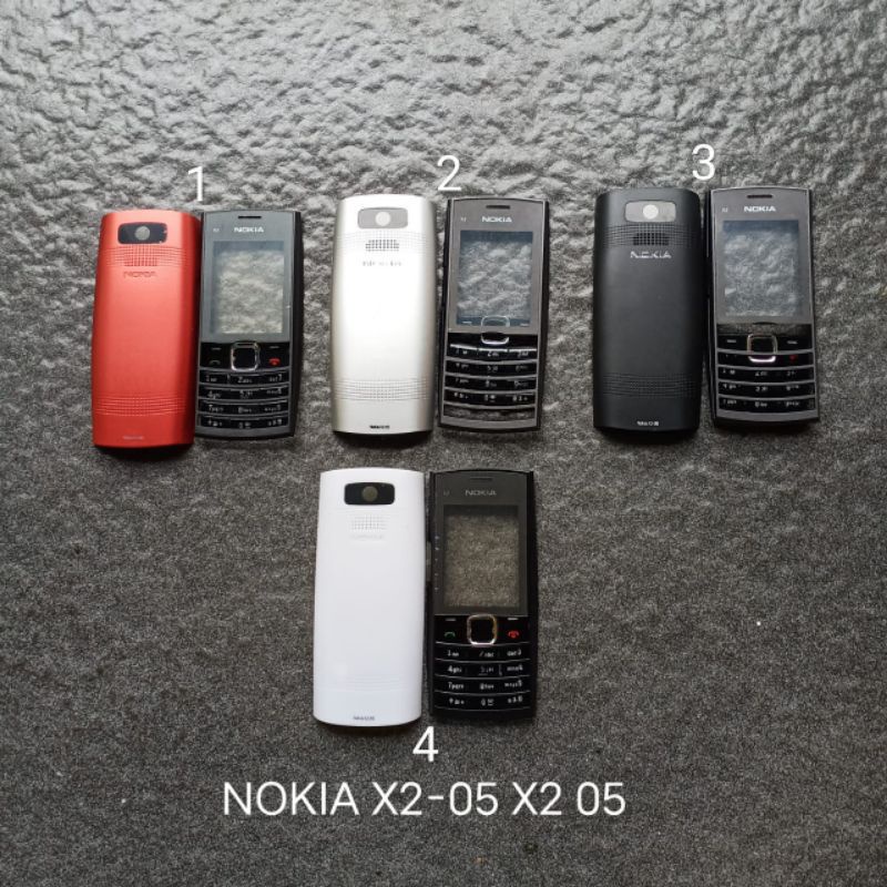 Casing Nokia X2 X2-00 . X2-05 kesing depan belakang housing backdoor back door cover