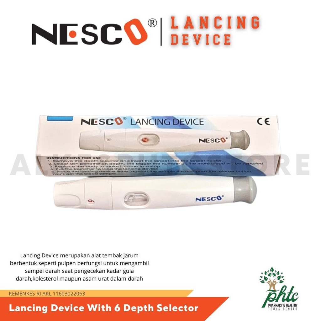 NESCO Lancing Device l Pulpen Lancet / Pen Device