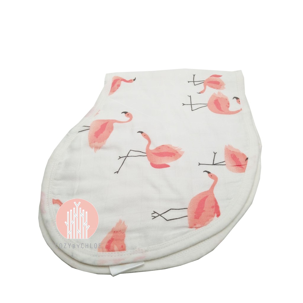 Cozy by Chloe - Muslin Burpy Bib 70% Bamboo 30% Cotton