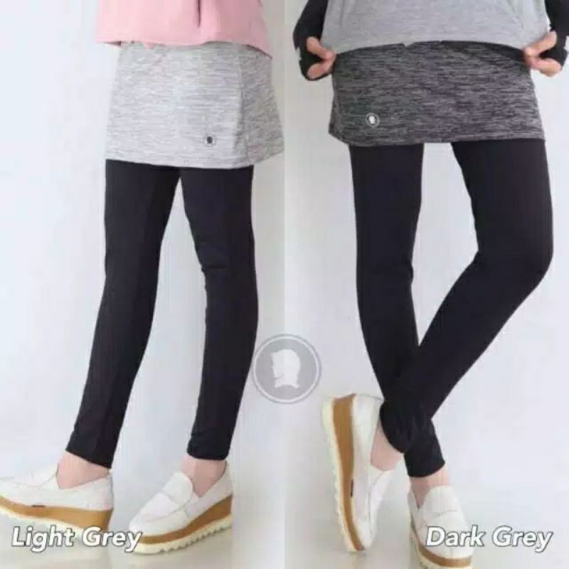 Wanita Hijab Legging + Rok Sport Set Untuk Wanita Olahraga