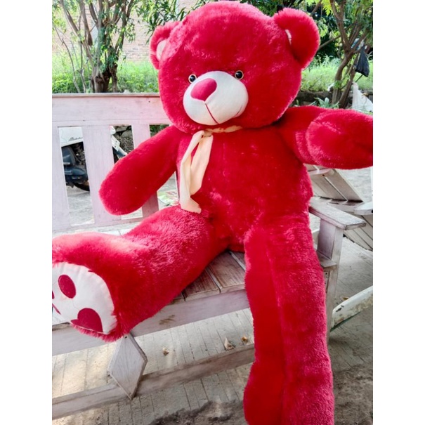 beoneka teddy bear syal telapak 1,2 meter