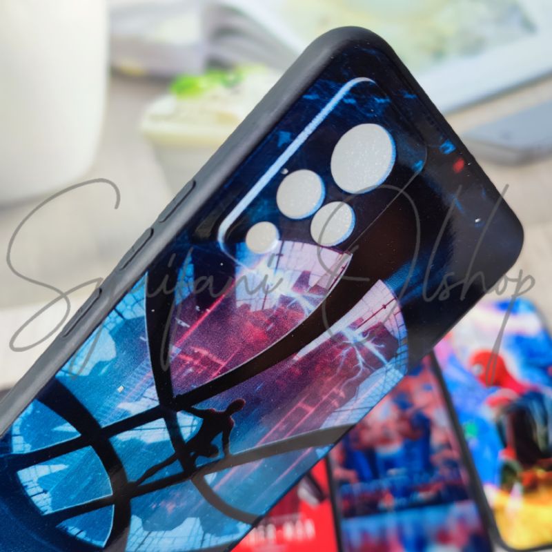Case Fuze Vivo V21 ( V2066 , V2108 ) / Vivo V21 5G ( V2050 ) Case Karakter Spiderman Gambar Gloosy/mengkilap